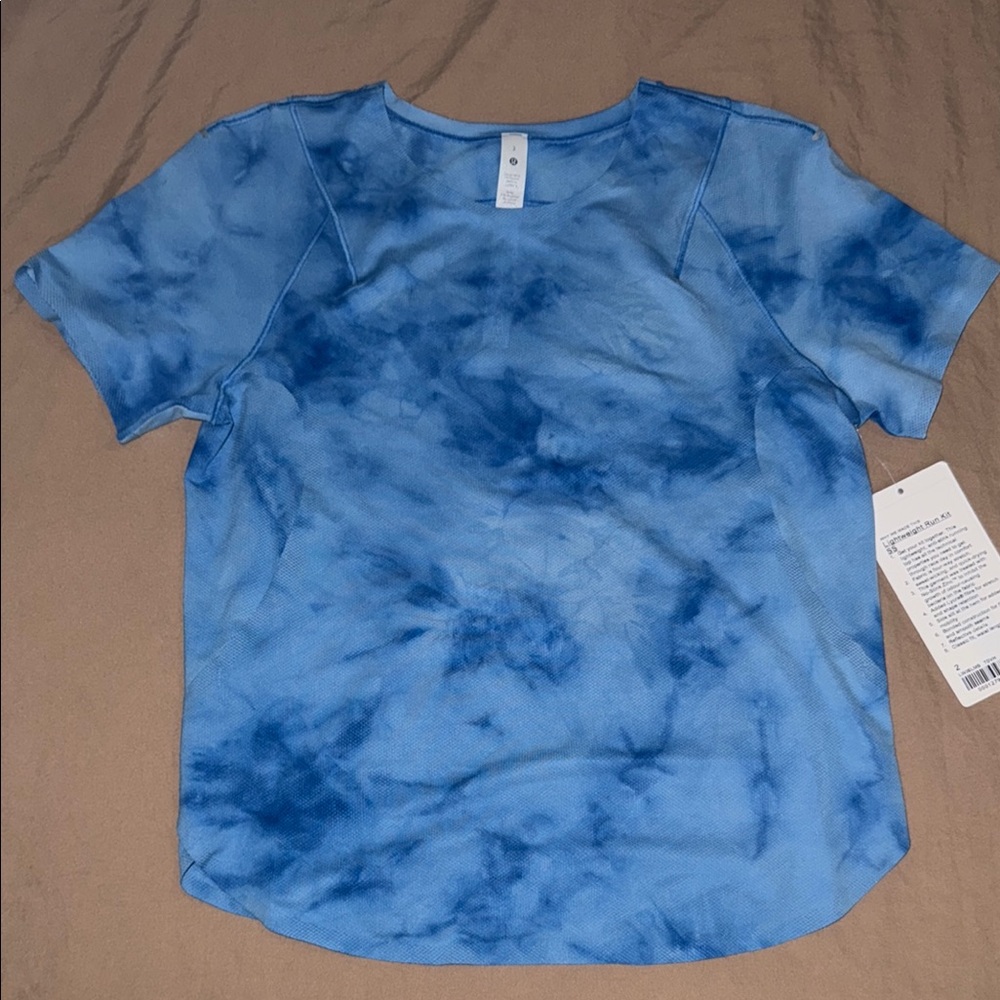 Lightweight Run Kit SS - Blue Tie-Dye